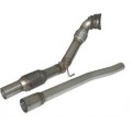 Piper exhaust Skoda Octavia MK2 VRS - 3 inch Downpipe including de cat - coated